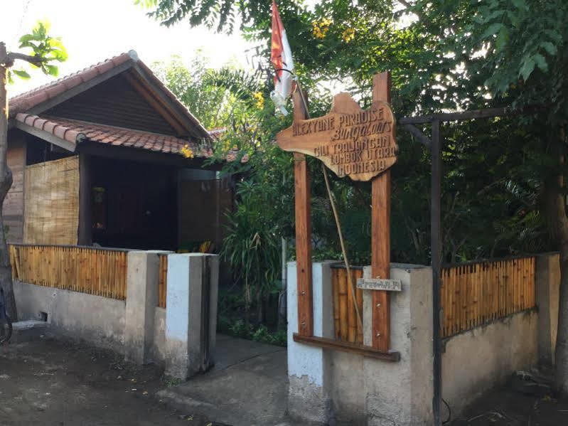 Alexyane Paradise Bungalow Джили Трауанган Екстериор снимка